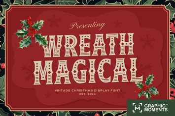 Christmas - Wreath Magical