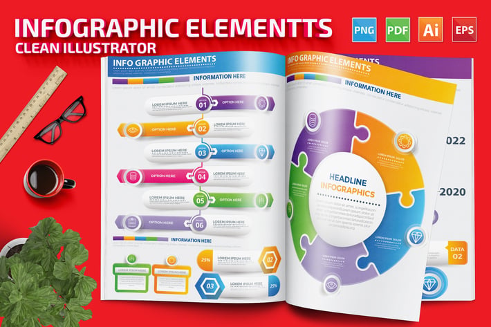 Infographics Elements design