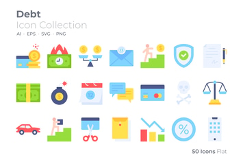 Debt Color Icon