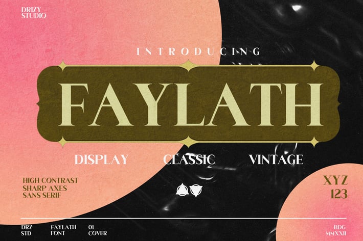 Faylath - Classic Sharp Font