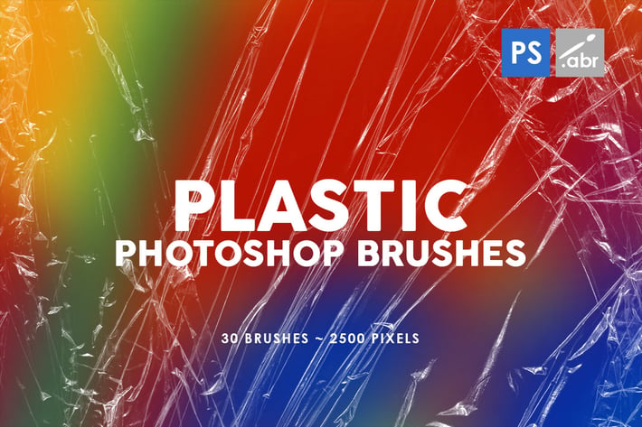 30 Plastic Photoshop Stamp Brushes | 02