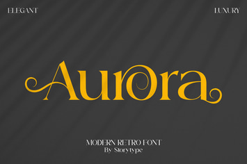 Aurora Modern Serif Font
