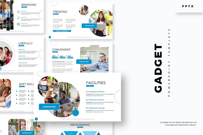 Gadget - Powerpoint Template