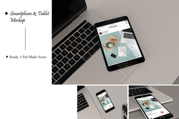 Smartphone & Tablet Mockup