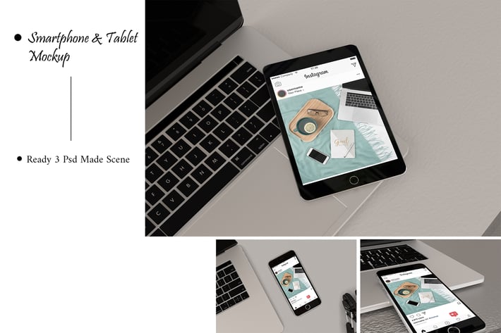 Smartphone & Tablet Mockup