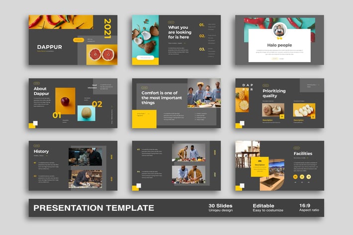 Dappur - Seattle Powerpoint Template
