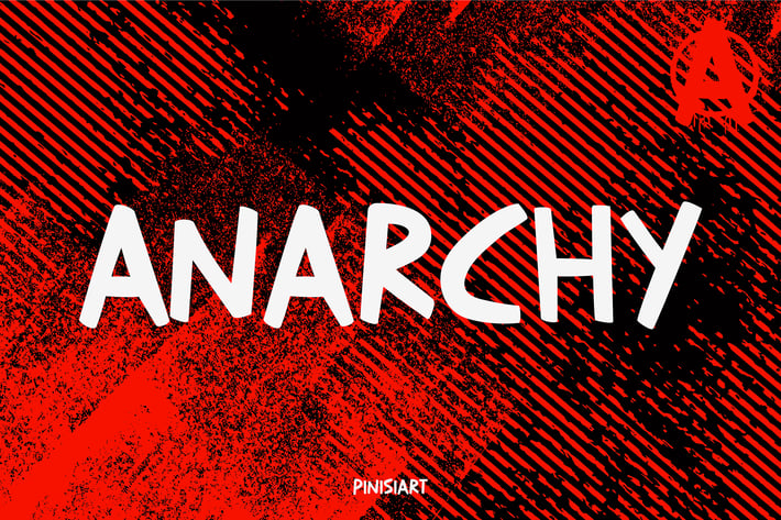 Rebel Music Font - Anarchy