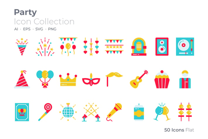 Party Color Icon