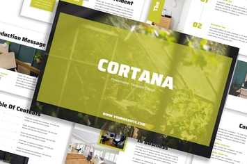 Cortana - Business Template Prensentation