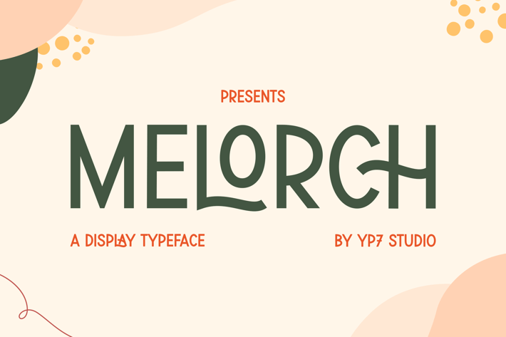 Melorch Business Display Font
