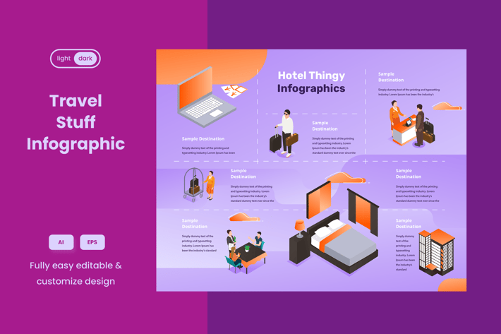 Travel Tips Infographic: Hotel