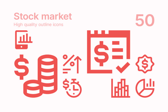 Stock Market Icons
