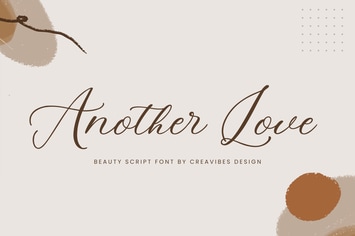 Another Love - Beautiful Script Font