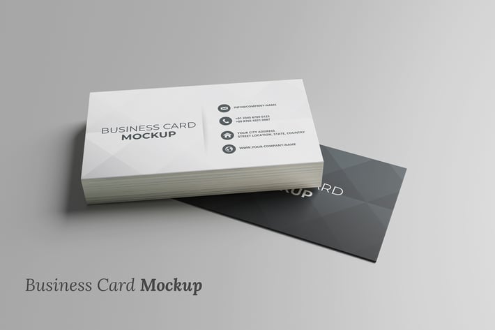 Elegant Business Card Mockup