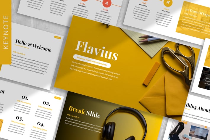Flavius - Creative Agency Keynote Template