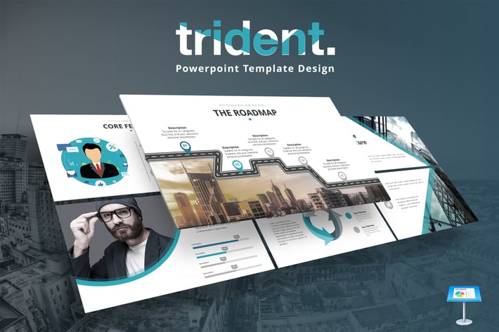 Trident - Keynote Template Design