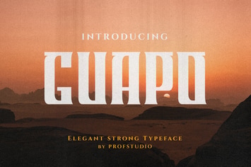 Guapo - Elegant Strong Typeface