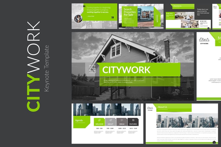 CITYWORK Keynote Templates