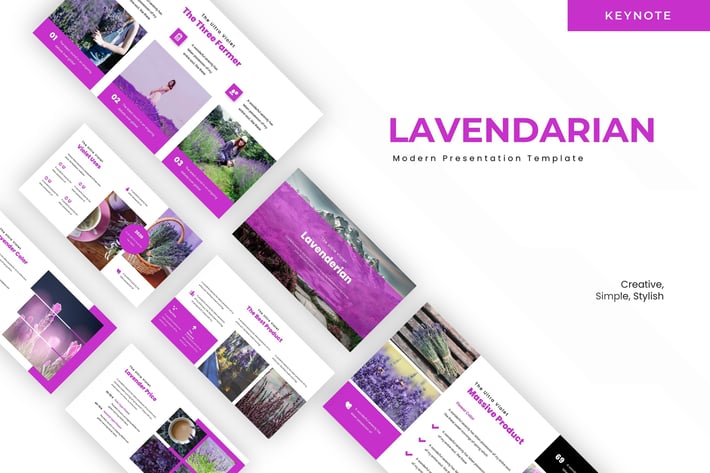 Lavender - Keynote Template