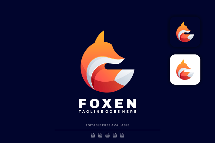 Fox Gradient Logo