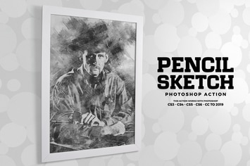 Pencil Sketch Photoshop Action