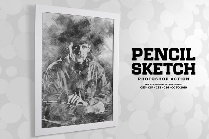 Pencil Sketch Photoshop Action