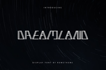 Dreamland - Display Font