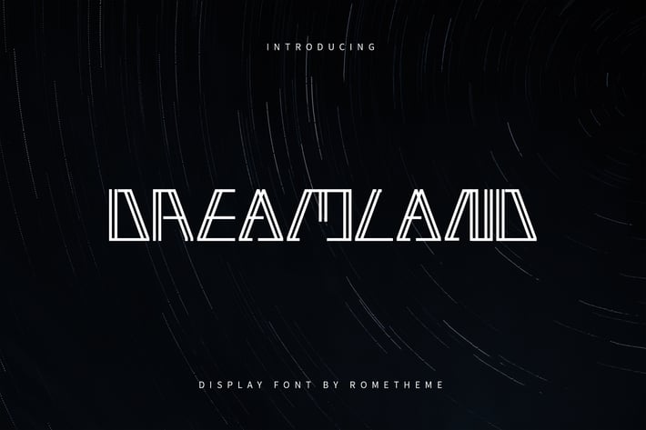 Dreamland - Display Font