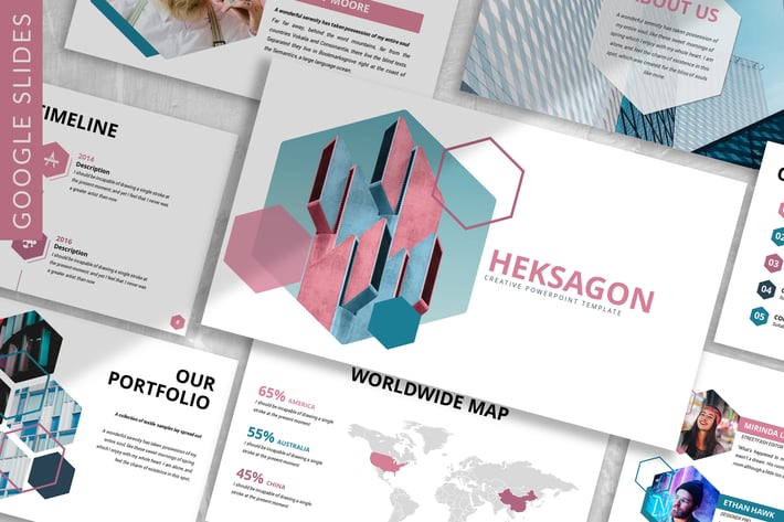 Heksagon- Business Google Slides Template