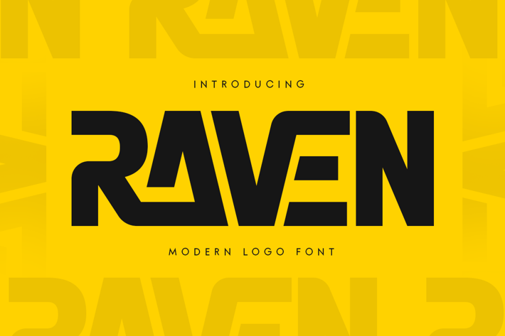 Raven - Modern Logo Font