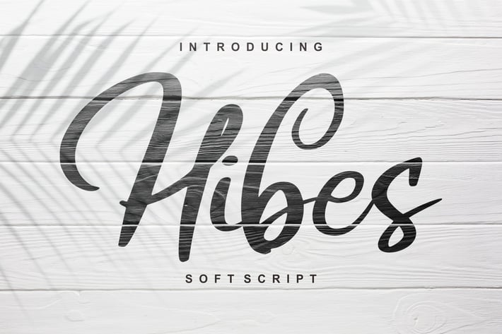 Hibes | Soft Script Font