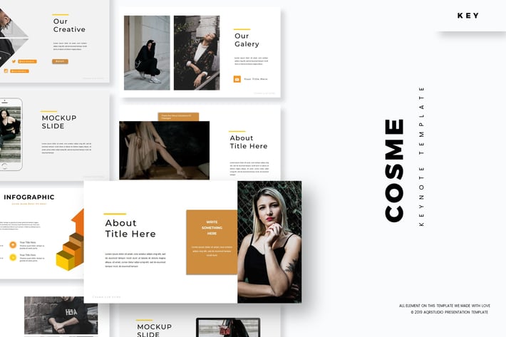 Cosme - Keynote Template