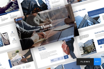 Flows - Pitch Deck Keynote Template