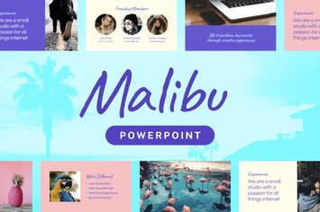 Malibu — Powerpoint Presentation Template