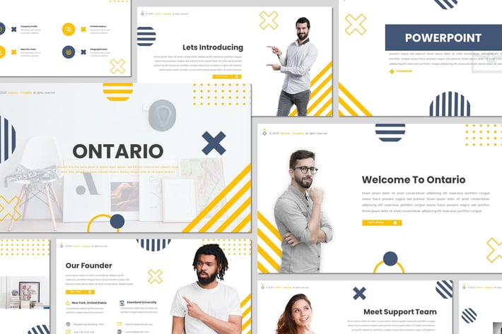 Ontario - Creative Powerpoint Template