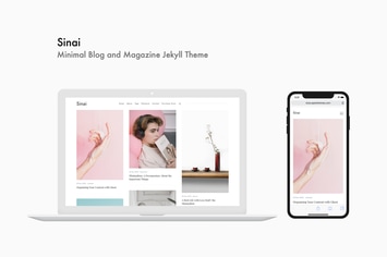 Sinai - Minimal Blog and Magazine Jekyll Theme