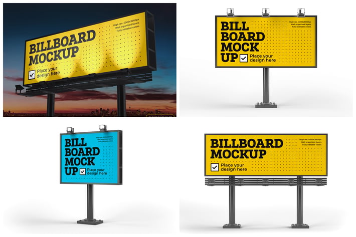 Billboard Mockup Set