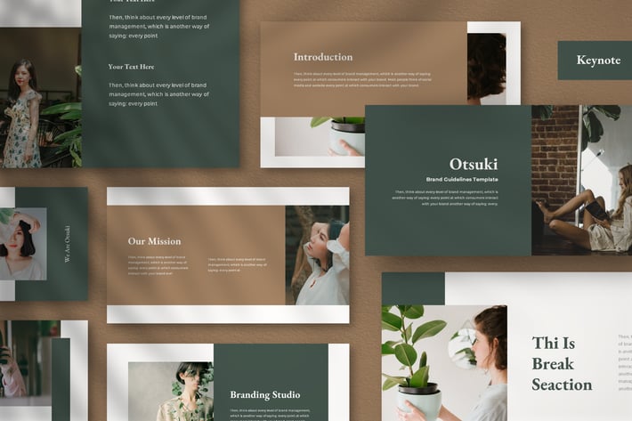 Otsuki Presentation Template Keynote