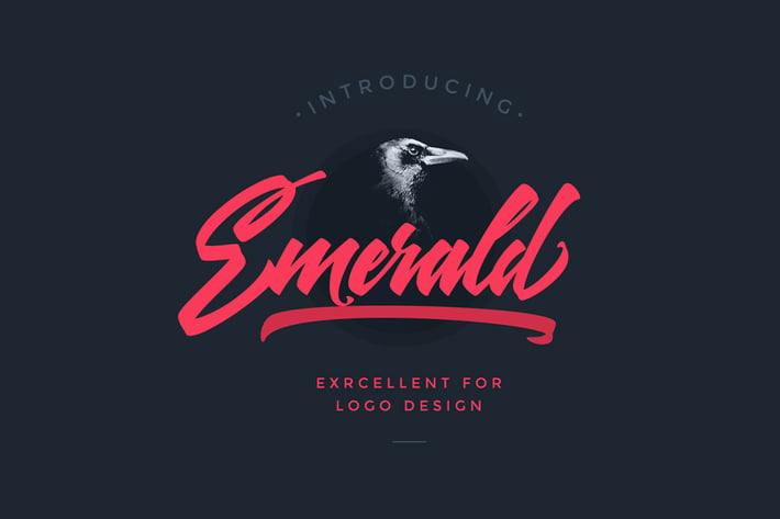 Emerald Script Font