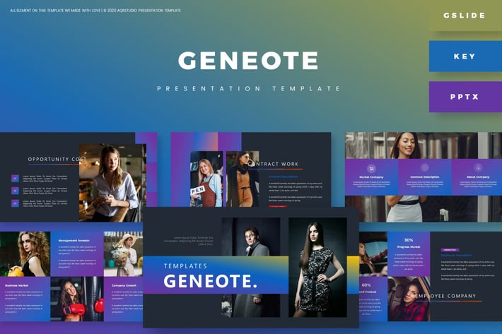 Geneote - Presentation Template