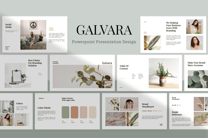 Galvara - Powerpoint Template 