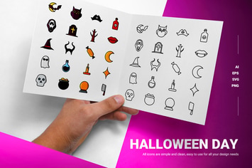 Halloween Day - Icons