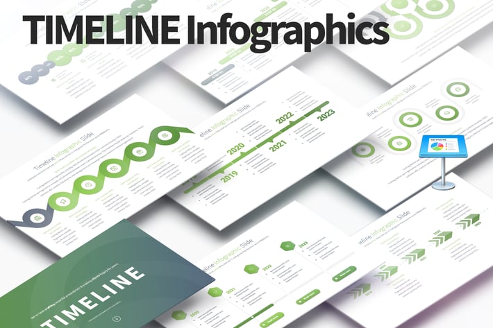 TIMELINE - Keynote Infographics Slides