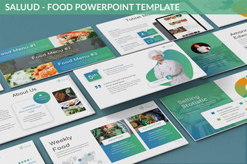 Saluud - Food Powerpoint Template