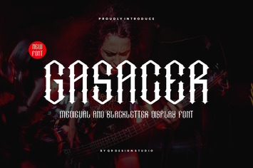 Gasacer - Medieval & Blackletter Font