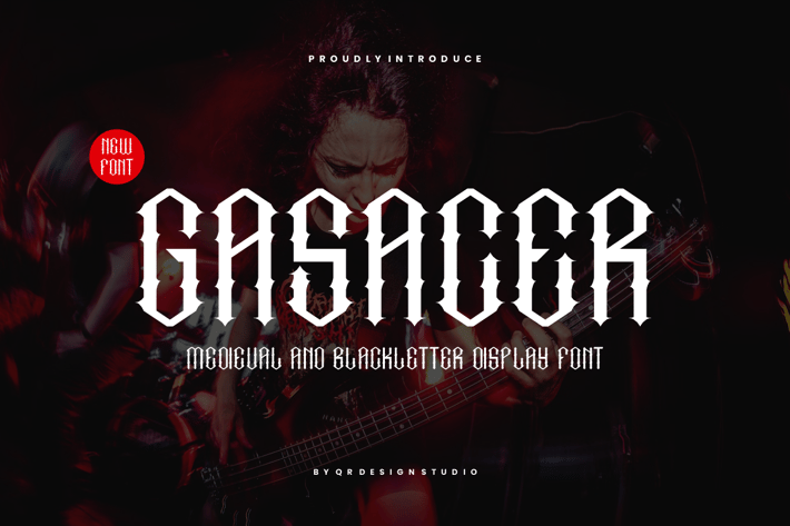 Gasacer - Medieval & Blackletter Font
