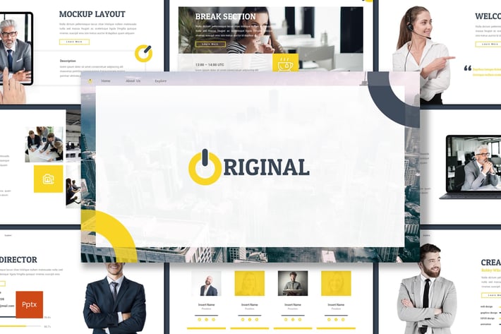 Original - Business Powerpoint Template