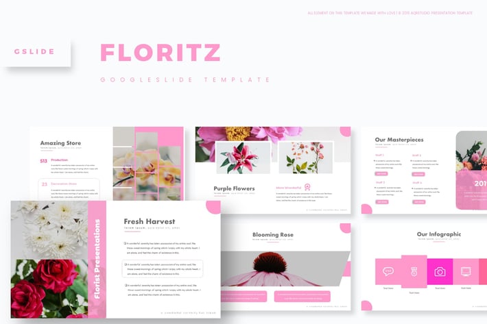 Floritz - Google Slides Template