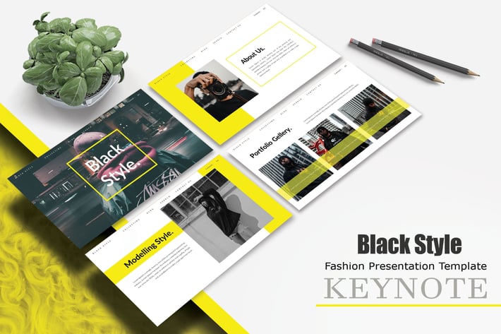 Black Style - Keynote  Template
