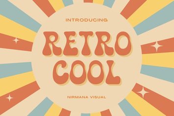 Retro Cool - Logo Font
